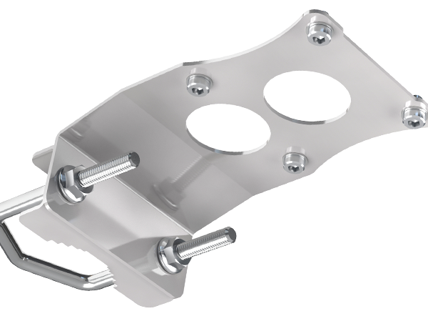 QuSpot Stainless steel mounting