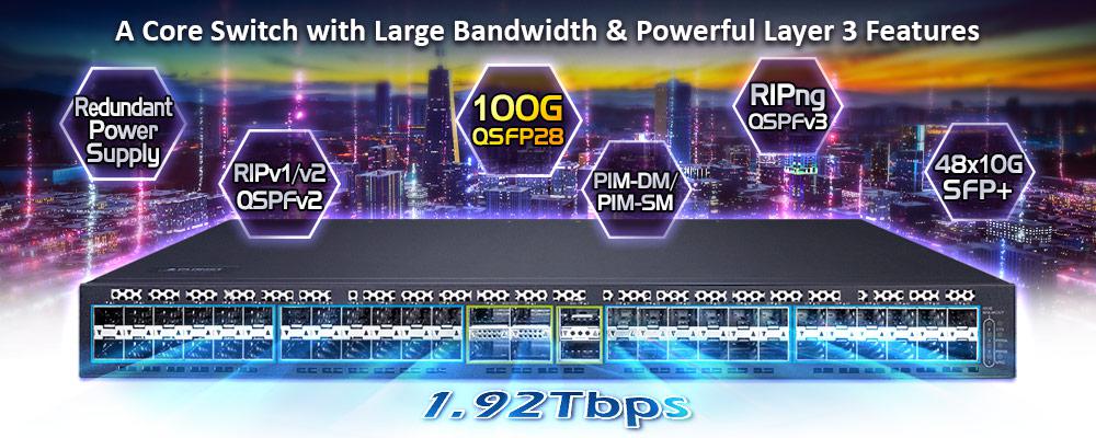 Switch-urile PLANET XGS-6350 și SGS-6310 layer 3