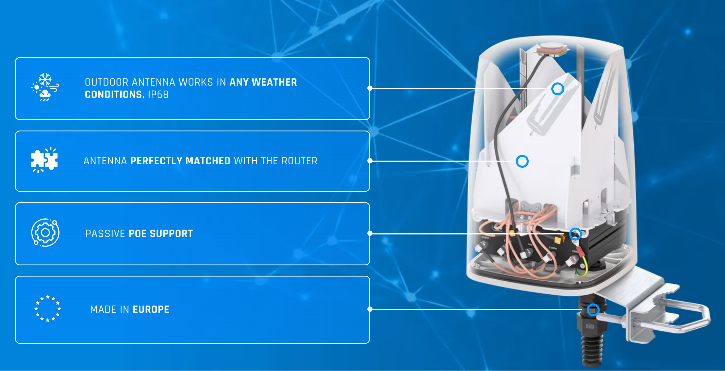 QuSpot pentru Teltonika RUTX50